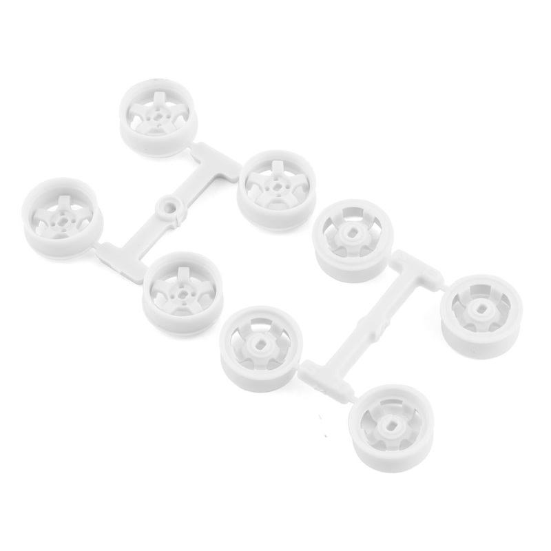DS Racing Kyosho Mini Z 8.5mm Narrow Drift Rims (1/2/3/4 Offset) White