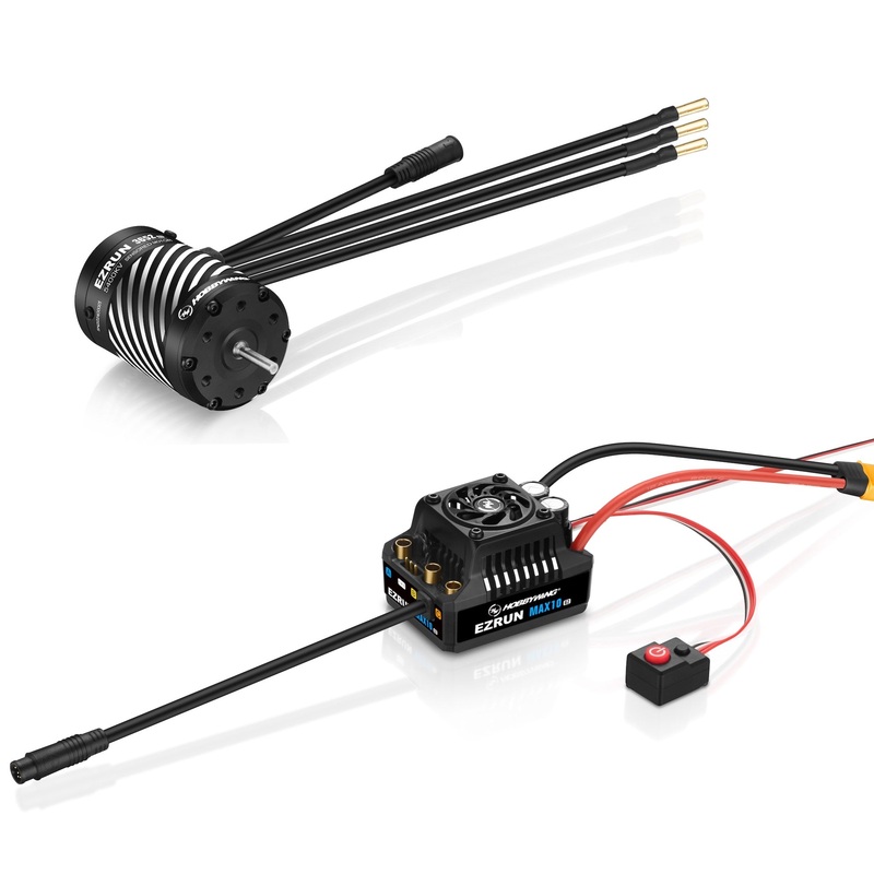 Hobbywing EZRUN MAX10 G2 Combo 80A With EZRUN 3652 Motor 3300kv