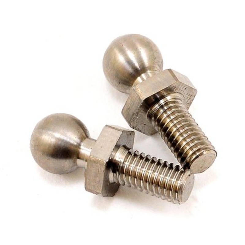 Team Losi Racing 4.8x6mm Titanium Ball Stud Set (2)