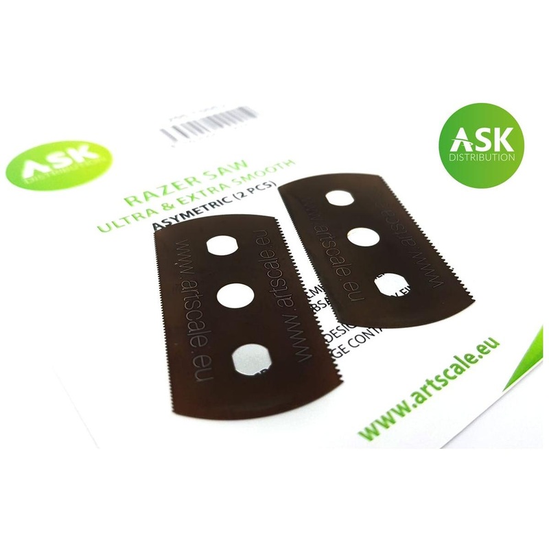 ASK Razor Saw – ultra and extra smooth asymmetric 70/43 teeth 2 pc.
