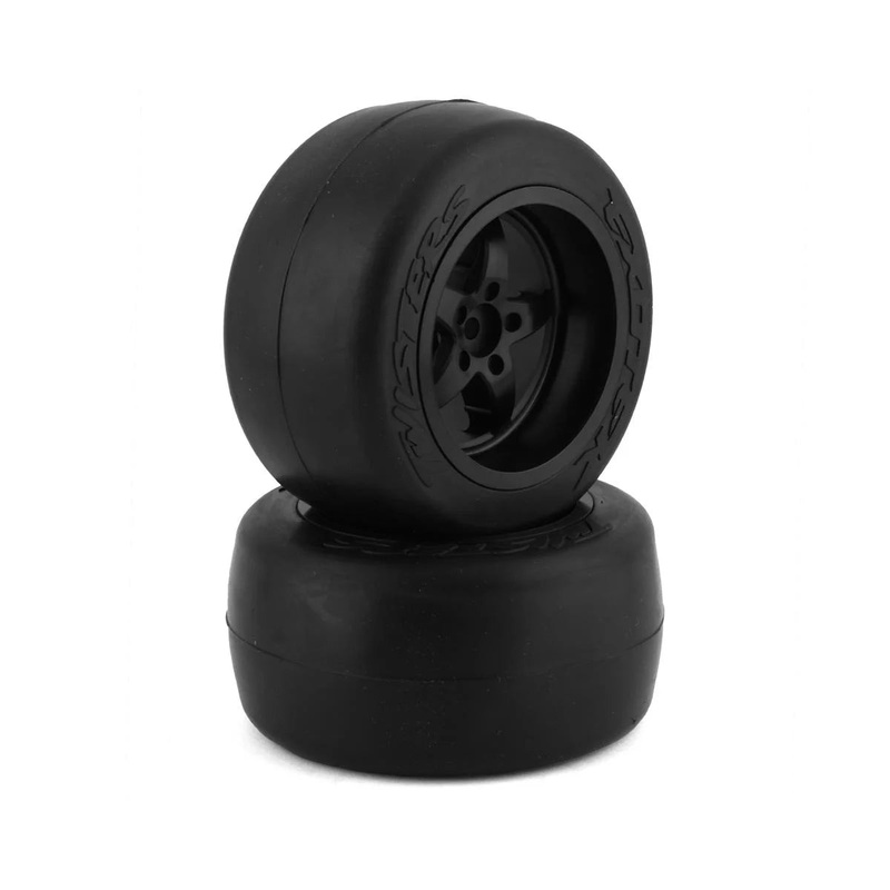 Exotek Twister Pro Drag Belted Rear Tires & Wheel Set w/Soft Foam (2) (Firm)