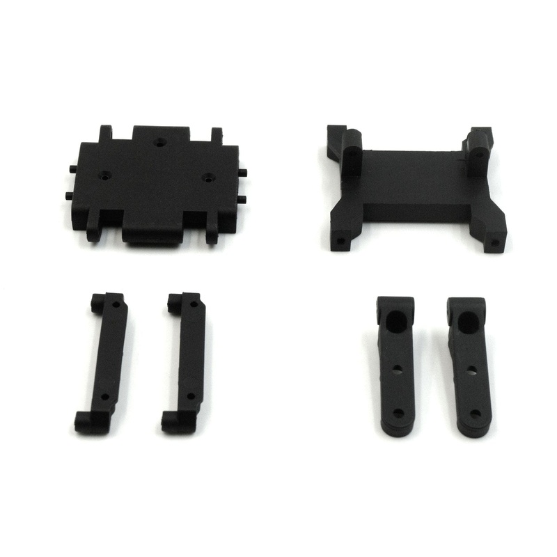 Hobby Plus 1/18 Scale CR18P 6×6 Skid Plate and Body Mounting Parts