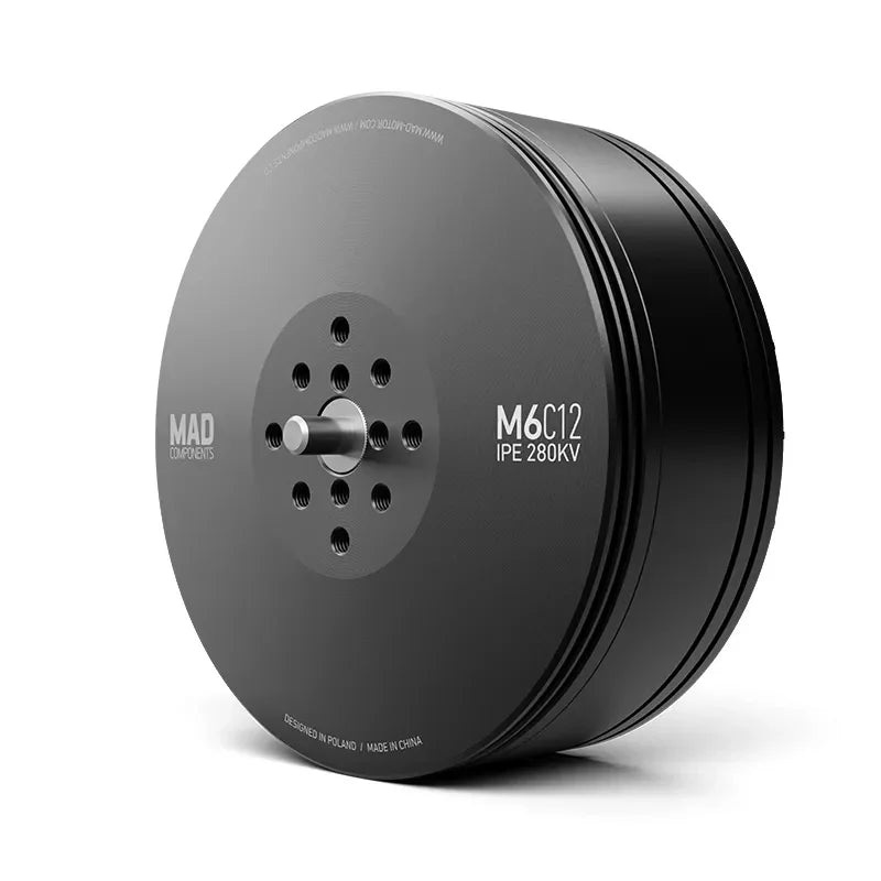 MAD M6C12 IPE V3 Drone Motor – 150KV 170KV 280KV 400KV Brushless Motor For RC Long Range UAV Video,Mapping Aerial Photography 280KV