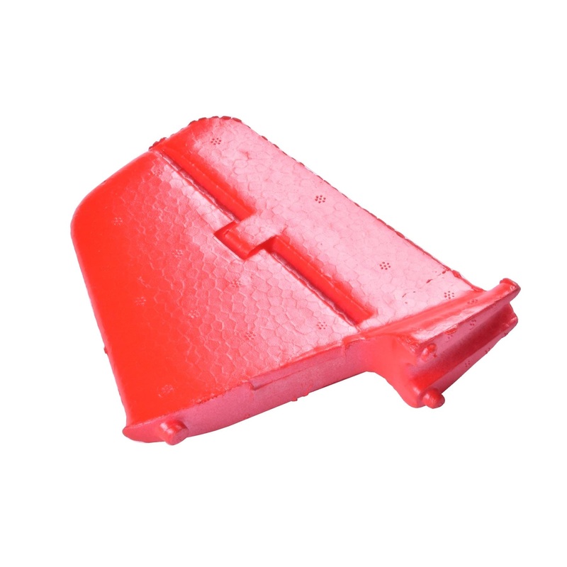 Skynetic 702mm Kraftei Me 163 Red Vertical Stabilizer