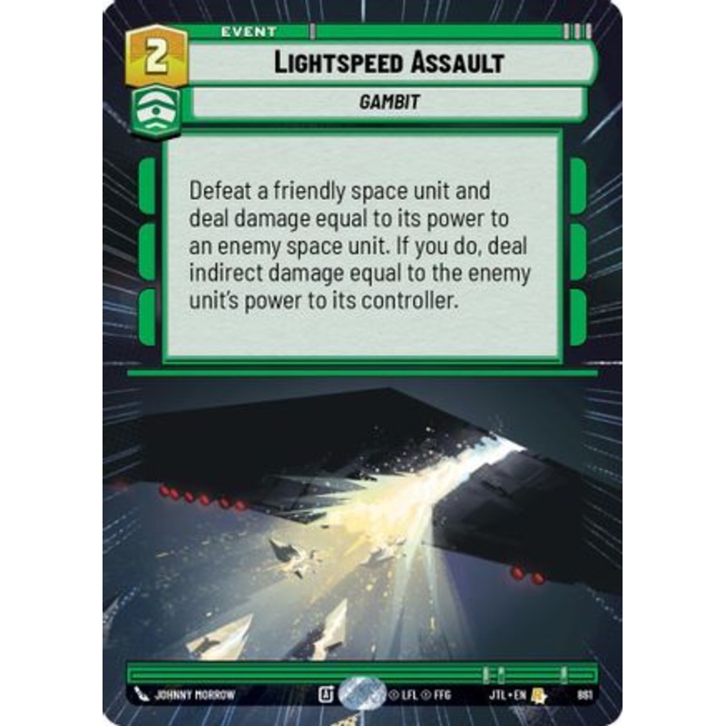 Lightspeed Assault (Hyperspace Foil) (861) – Jump to Lightspeed Foil