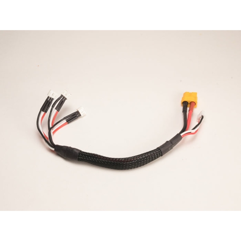 XT60 Plug 3xJST-PH Parallel Charging Cable (1-28 Mini-Z) [PN Racing] 700254