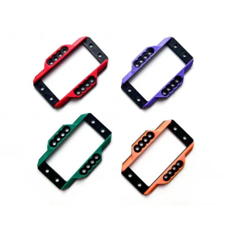 3D PRINT Servo Mount Bracket (for LP-86) LP86 [D-LIKE] LP800 Red