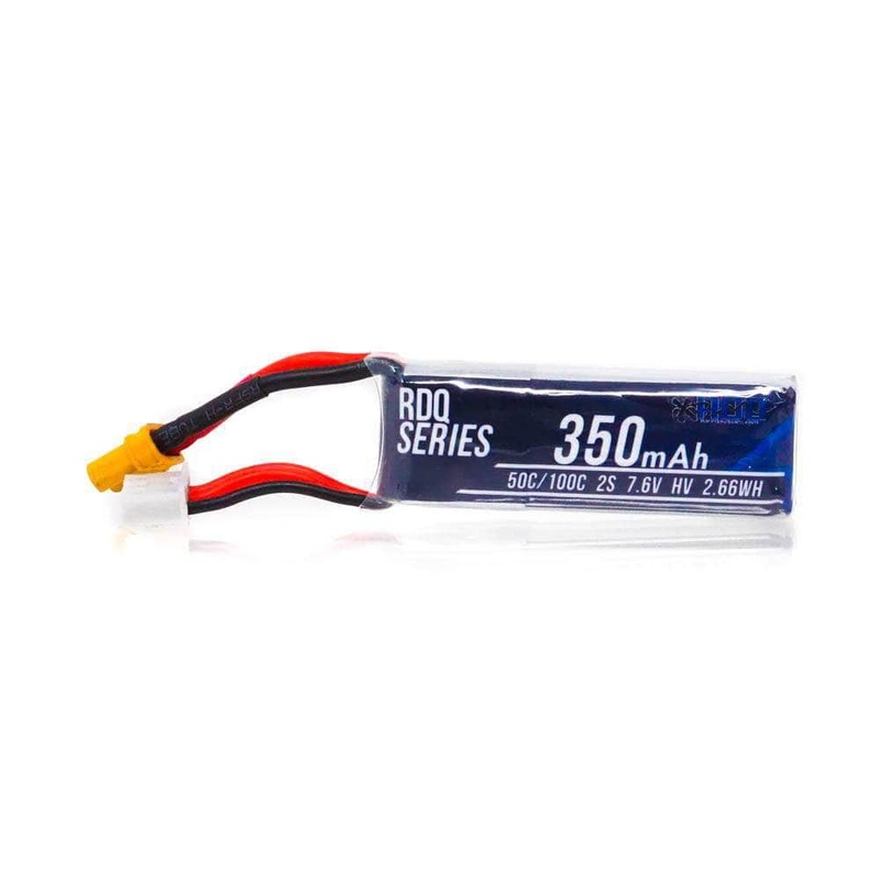 RDQ Series 7.6V 2S 350mAh 50/100C LiHV Micro Battery – XT30