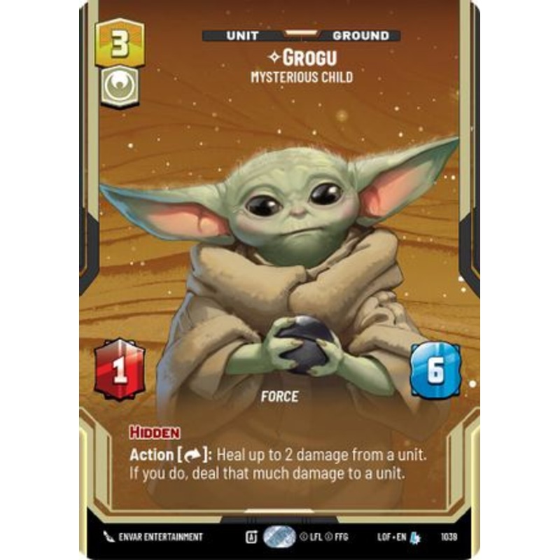 Grogu – Mysterious Child (Prestige) (1039) – Legends of the Force Near Mint