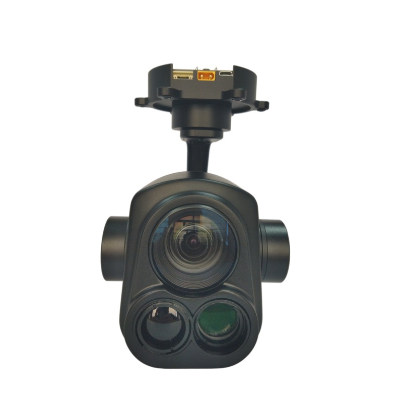 TOPOTEK LHT30S90 Drone Gimbal30 Optical Zoom Camera + 2000m Laser Distance Measuring With 3-Axis IP  Gimbal