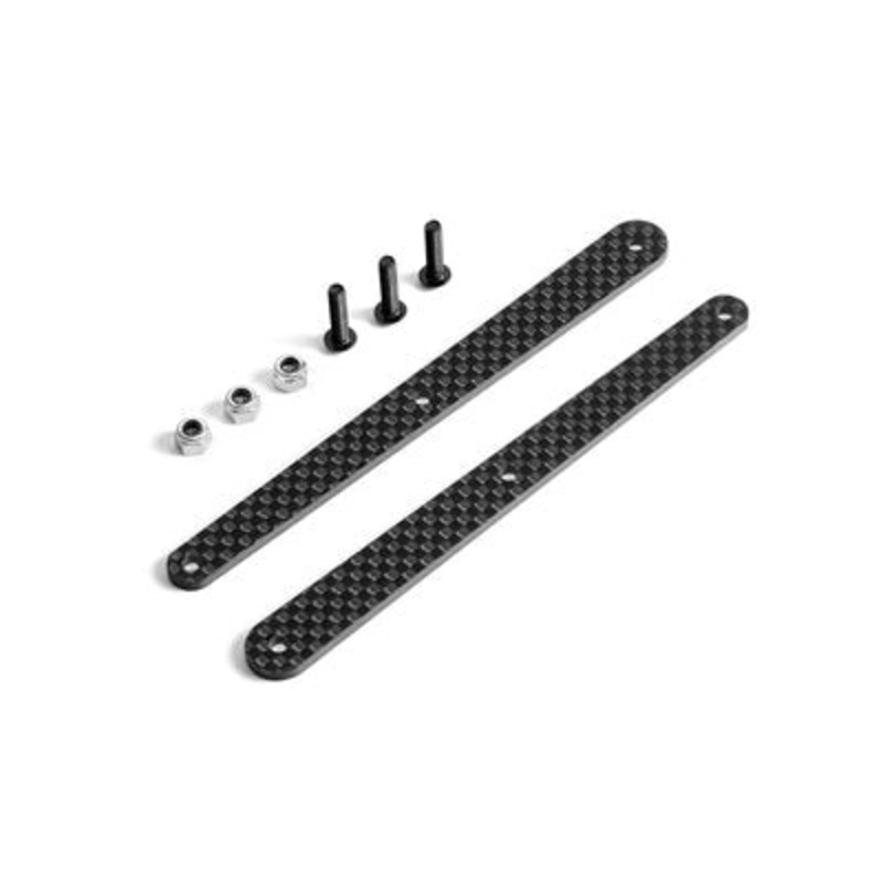 353280 Xray Graphite Insert for Medium Rear Composite Brace – Set