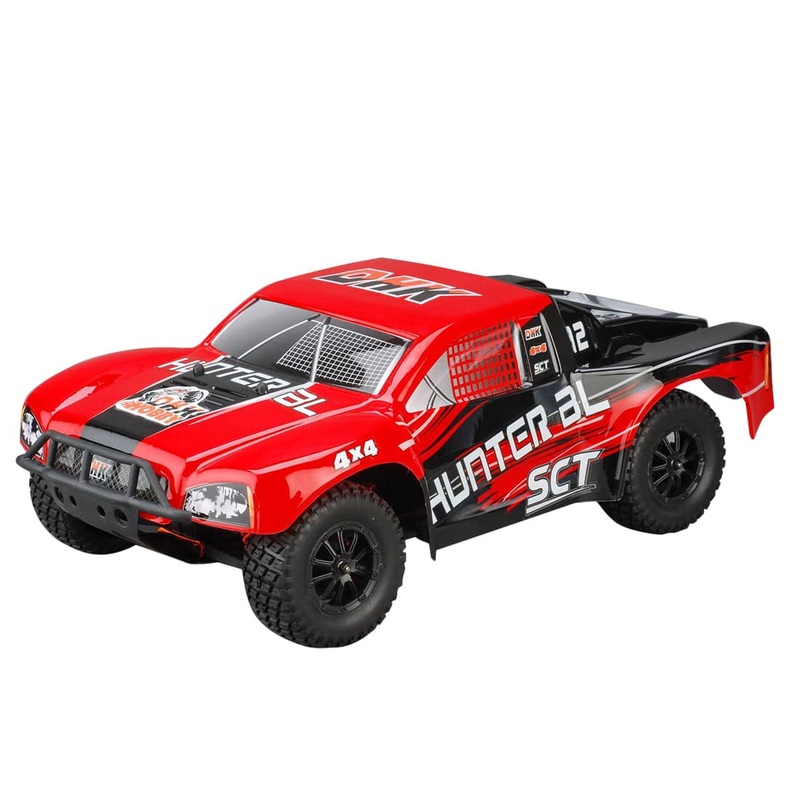 DHK 8331 Hunter BL SCT 1/10 4WD 55kph 50A Brushless Short Course Truck RC Car -Red RTR Version AU Plug