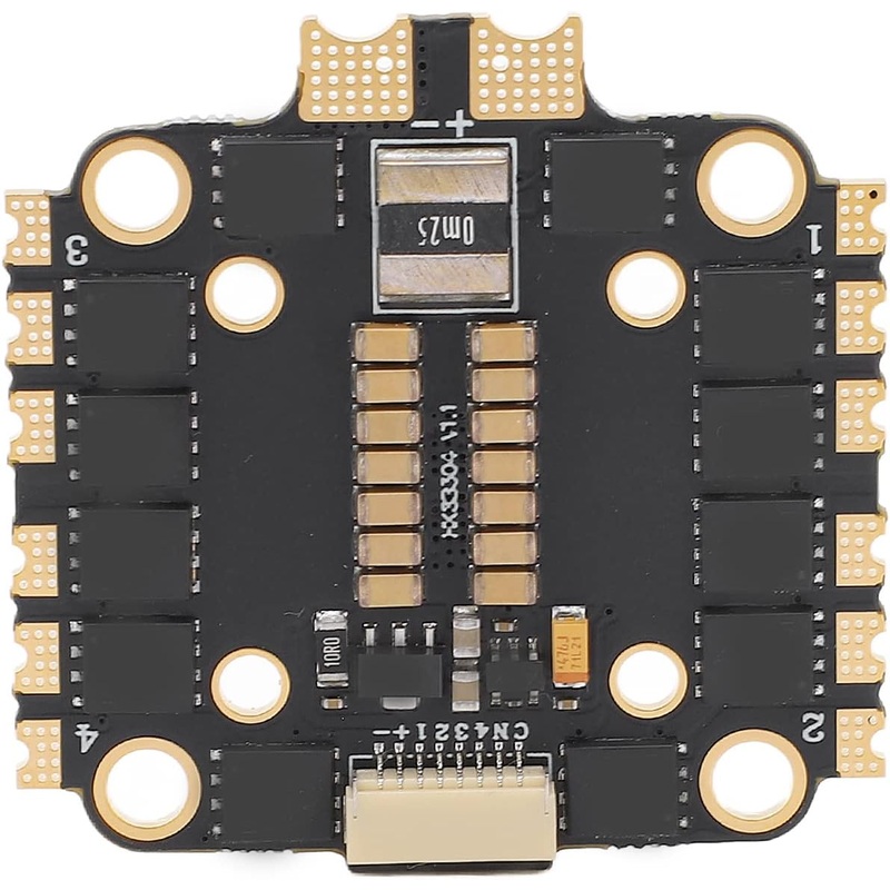 HAKRC BLHeliSuite 45A 2-6S 4-in-1 ESC  Dual Mounting, 8Bit, DShot150/300/600 Ready for FPV Drone