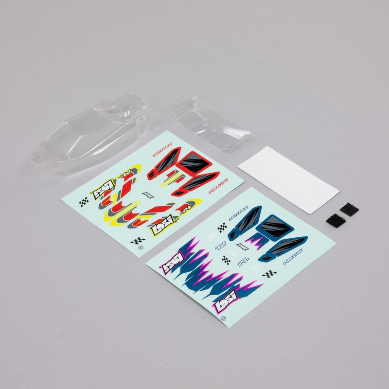 Losi Micro-B Body & Wing, Clear LOS-1771