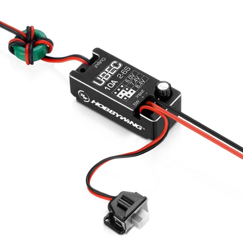 UBEC 10A (2-6S) BEC (6.0v, 7.4v and 8.4v) [Hobbywing] 30603003