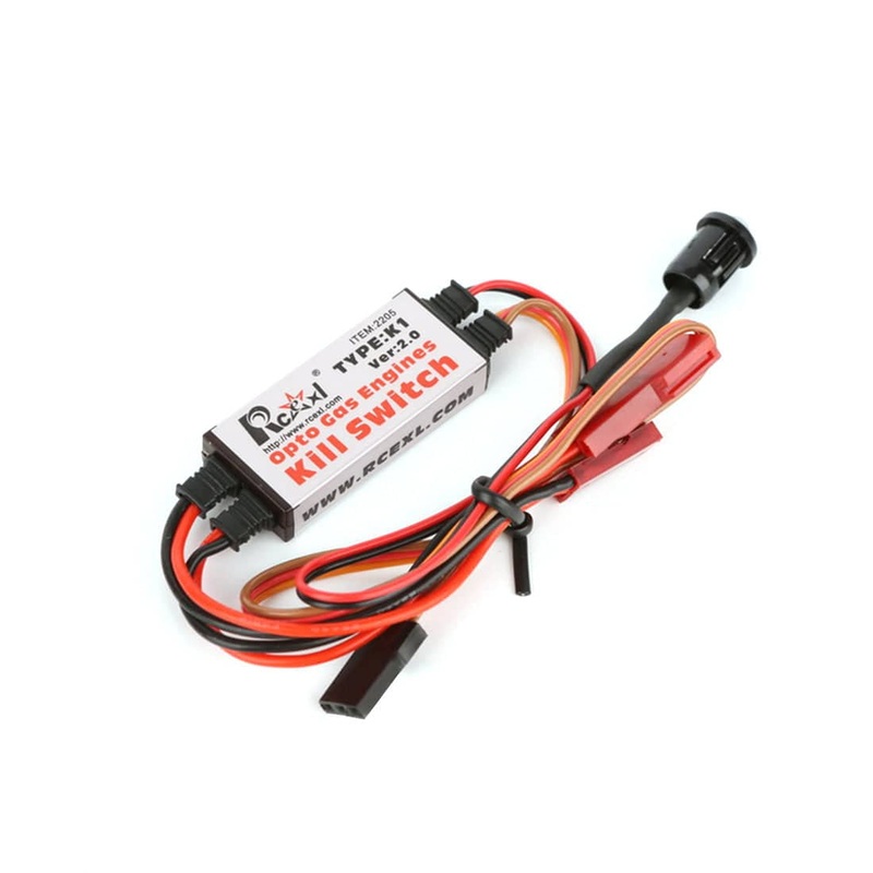 V2.0 RCEXL Remote Kill Switch for RC Gasoline Airplane Engine