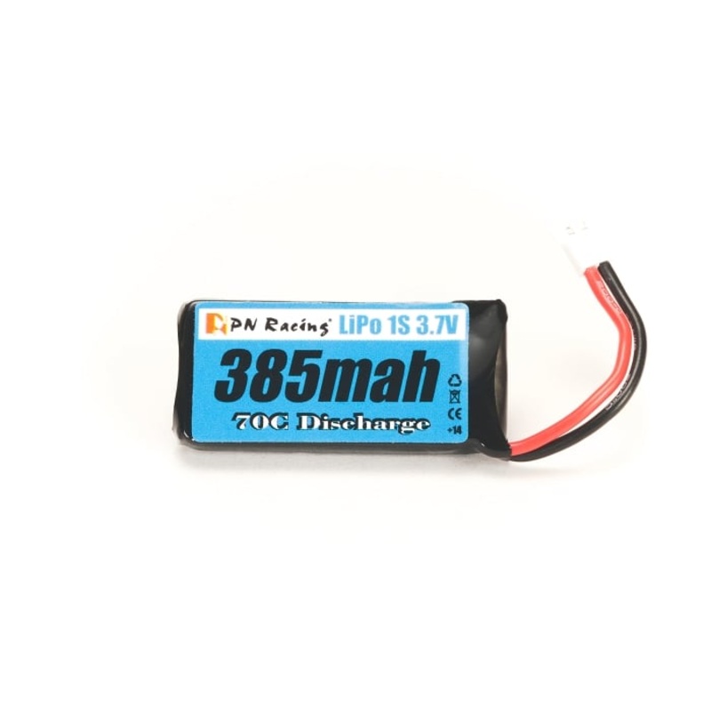 V3 LiPo 1S 3.7V 385mah 70C Battery (1-28 Mini-Z RX28 MRZ) [PN Racing] 722385