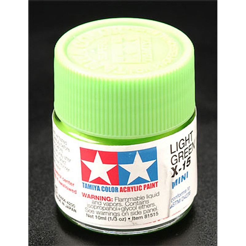Acrylic Mini X15, Light Green