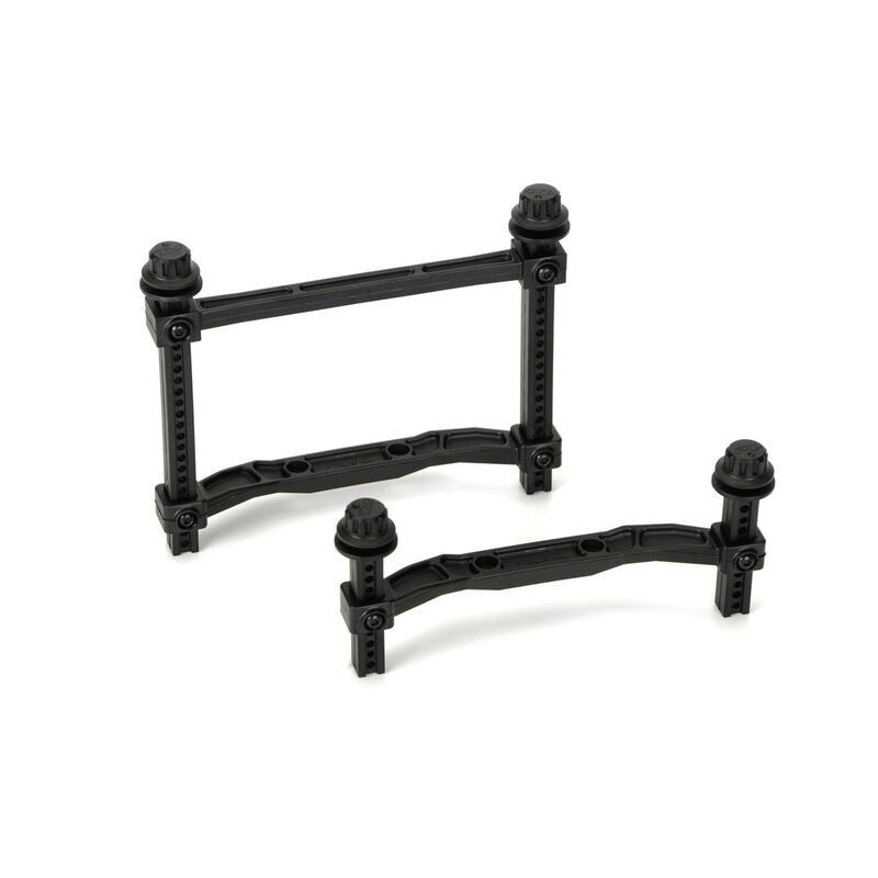 Extended Front and Rear Body Mounts: Slash 4×4
