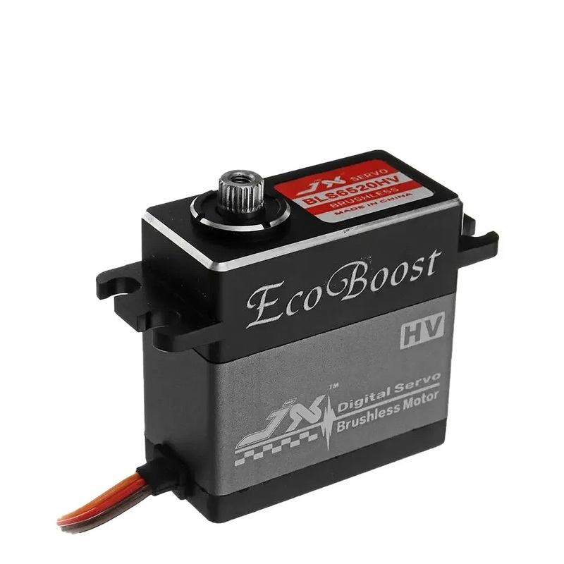 JX Servo EcoBoost BLS6520HV – 20kg Large Torque 180 Degree HV Metal Gear Brushless Digital Servo RC Helicopter, Car, ROBOT Servo 4PCS CHINA