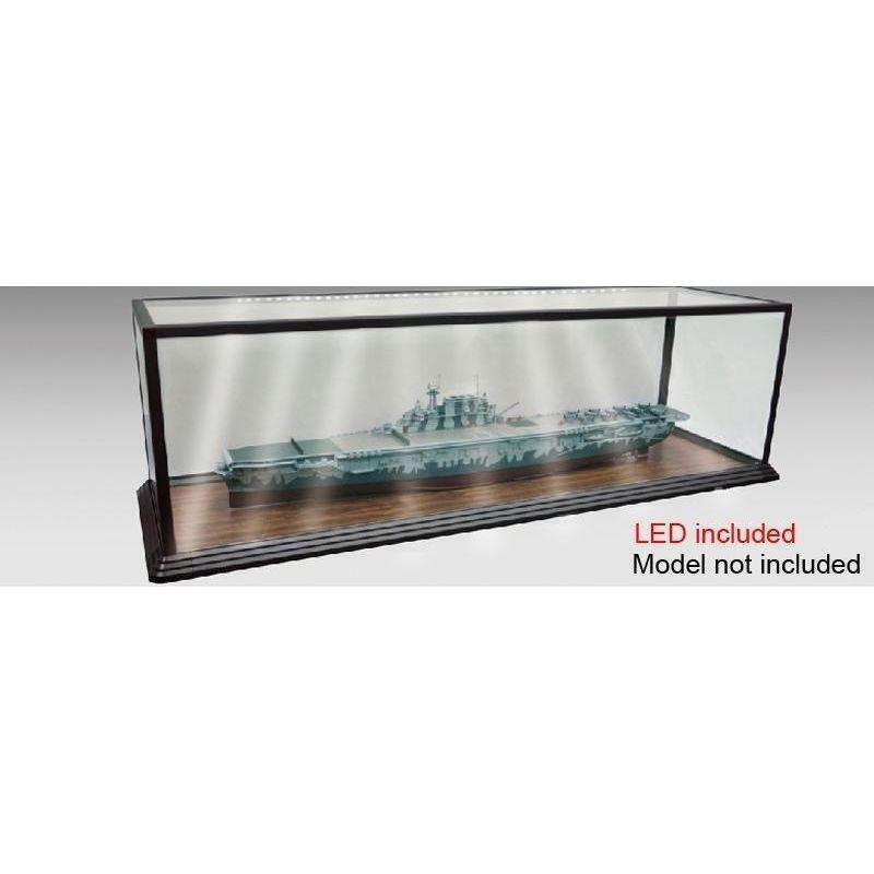 Trumpeter Glass Showcase with LED – Length: 1.5m