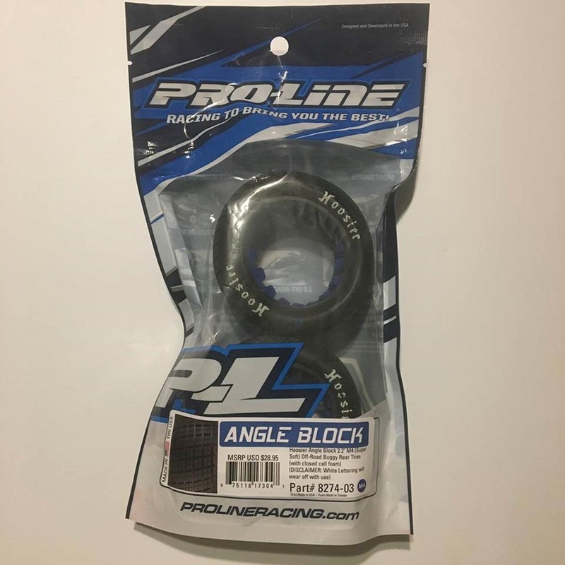 827403 Proline Hoosier Angle Block Rear Tires