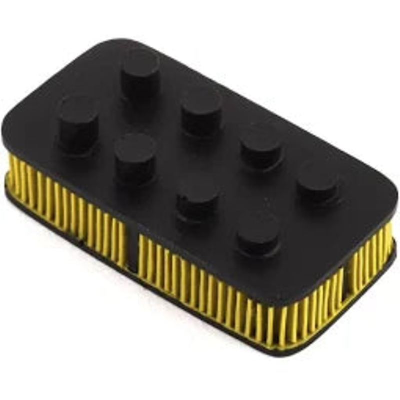 SDW-V8FILST1-YL Sideways RC Scale Drift V8 Air Filter (Yellow) (Style 1)