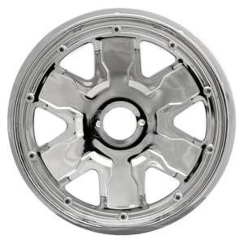 Yuma Rims (1 Pair) (Choose Color) Chrome Front