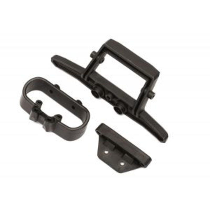 6737 Bumper, rear/ bumper mount, rear