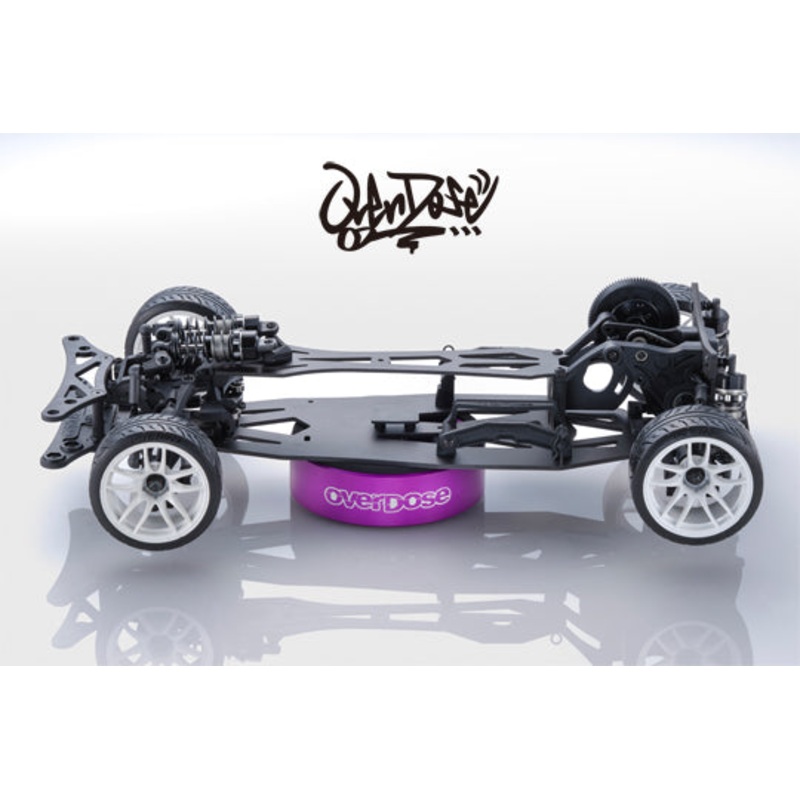 ALUMINUM Multi RC Stand – PURPLE RED BLACK [OVERDOSE] OD3848 OD3849 OD3850 Purple