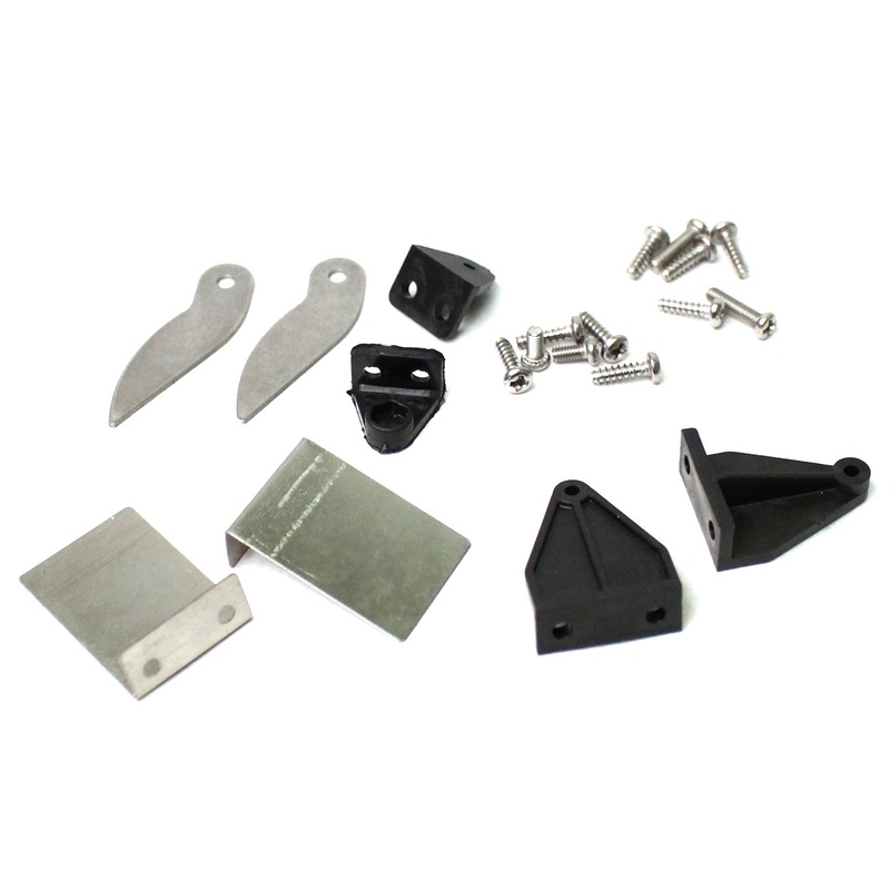 B1241 – Trim Tab / Turn Fin Set: Black Marlin Brushless