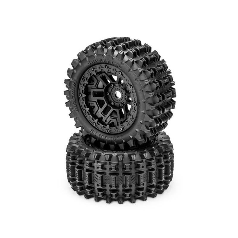 Jconcepts Magma – Pre-Mounted on JC #3450B Wheels, Fits Traxxas 4088-39912