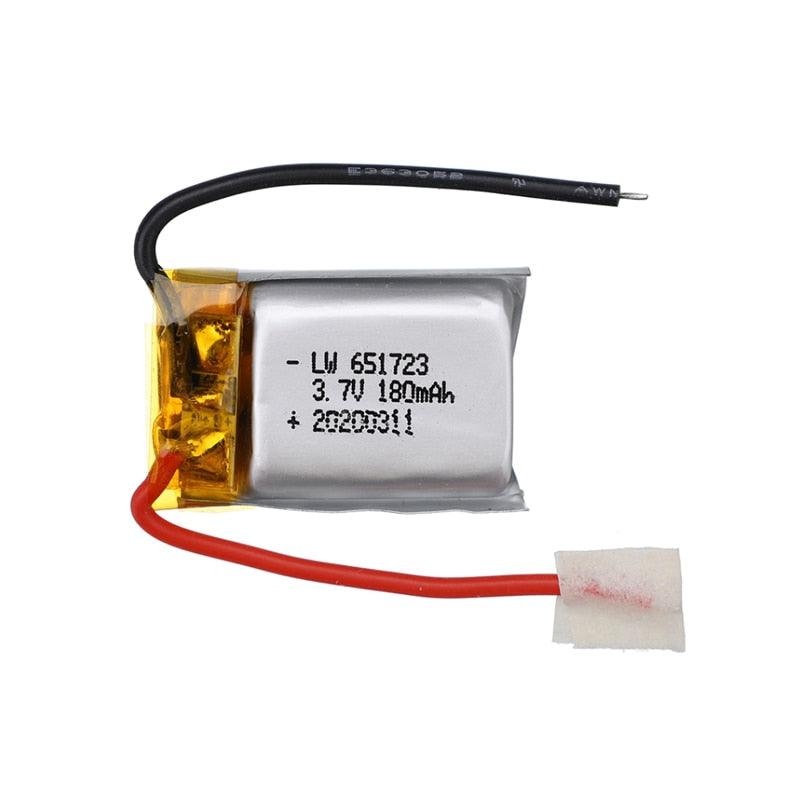 3.7V 150mAh 180mAh Lipo Battery for Syma S105 S107 S107G S108 Skytech M3 m3 S977 Helicopter Spare Parts 3.7v 651723 Battery China 2pcs 150mah
