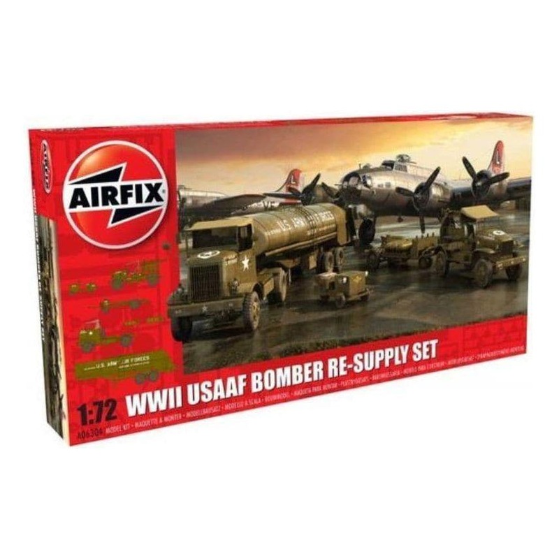AIRFIX 1/72 USAAF 8th Airforce Bomber Resupply Set