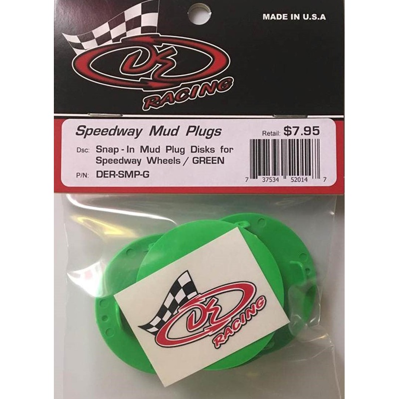 DER-SMP-G Mud Plugs Green