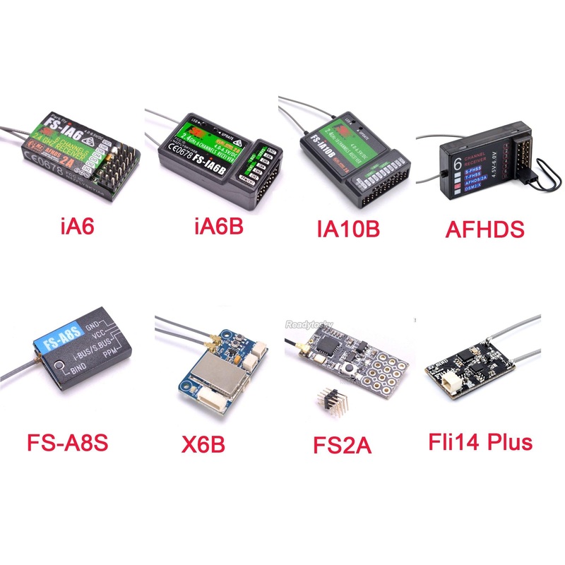 iA6B X6B A8S R6B iA10B RX2A Fli14 – Receiver Radio Controller for FLYSKY Only iA6 Receiver