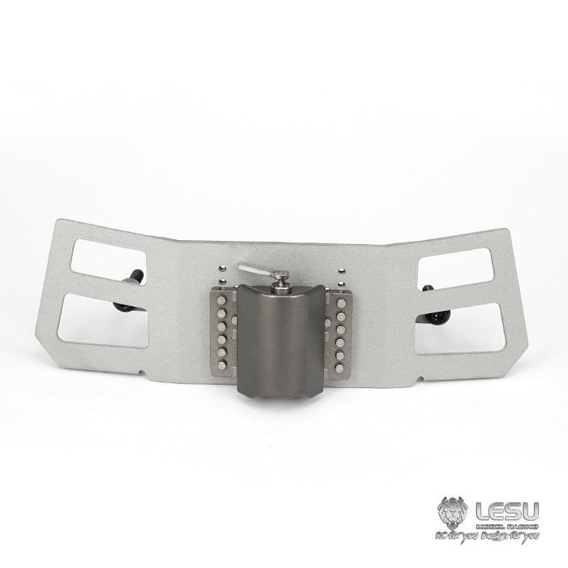 LESU Part Metal Front Hook Bumper Frosting/ShinySide for 1/14 RC Tractor Radio Controlled Truck DIY TAMIYA Hobby Model Emulated Car 3348 3363