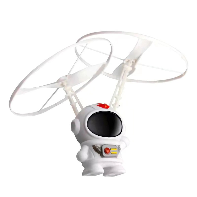 Mini Astronaut Drone with Lights – Aircraft Suspended Induction Spaceship Robot Helicopter Toy Gift for Kids 1