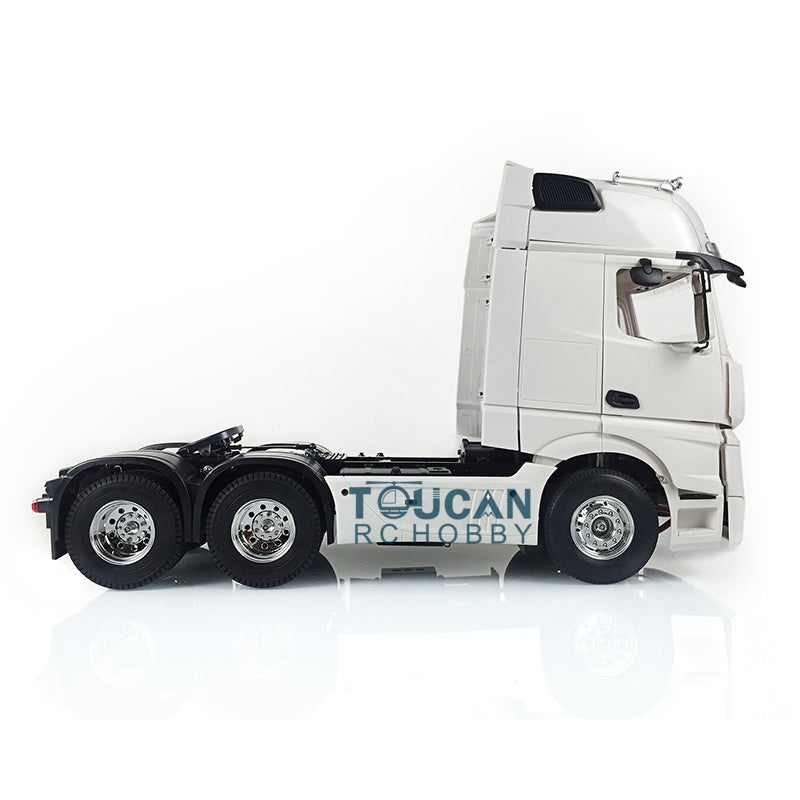 Toucan Hobby 1/14 4×4 Highline Unassembled RC Tractor Remote Controlled Truck Motor Radio Open Door Car KIT Hobby Model DIY Parts 1PC 6X4 Tractor Truck Comes WITH Motor & ESC & Servo & Radio System WITHOUT Battery & Charger & Light & Sound
