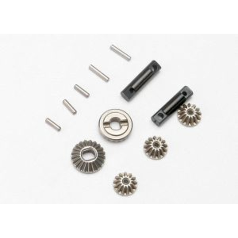 7082 Gear set, differential (output gears (2)/ spider gears (3))/