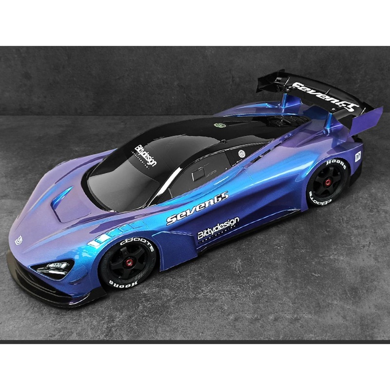 Bittydesign Seven65 1/7 GT Supercar Body (Clear) (Arrma Infraction/Limitless)