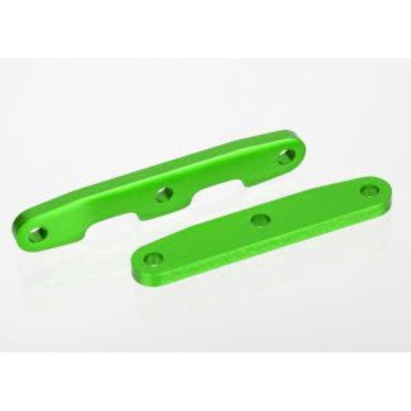 6823G Bulkhead tie bars, front & rear, aluminum (green-anodized)