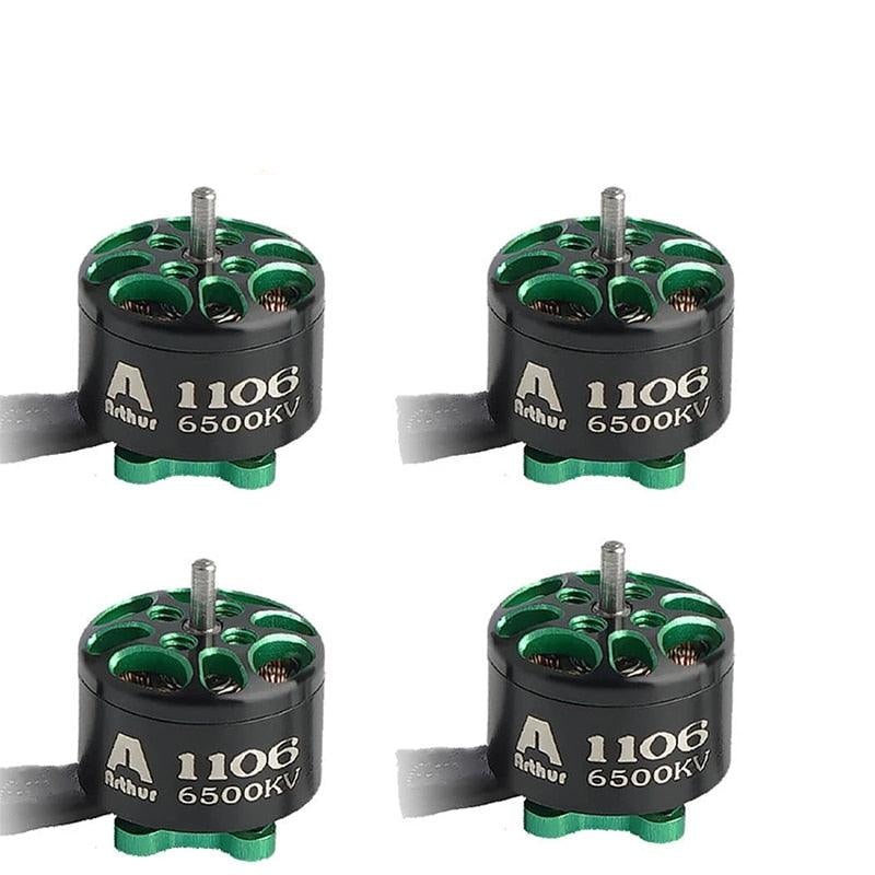 Flash Hobby Arthur 1106 6500KV Micro 2S 3S Brushless Motor for FPV Racing Drone 1pcs