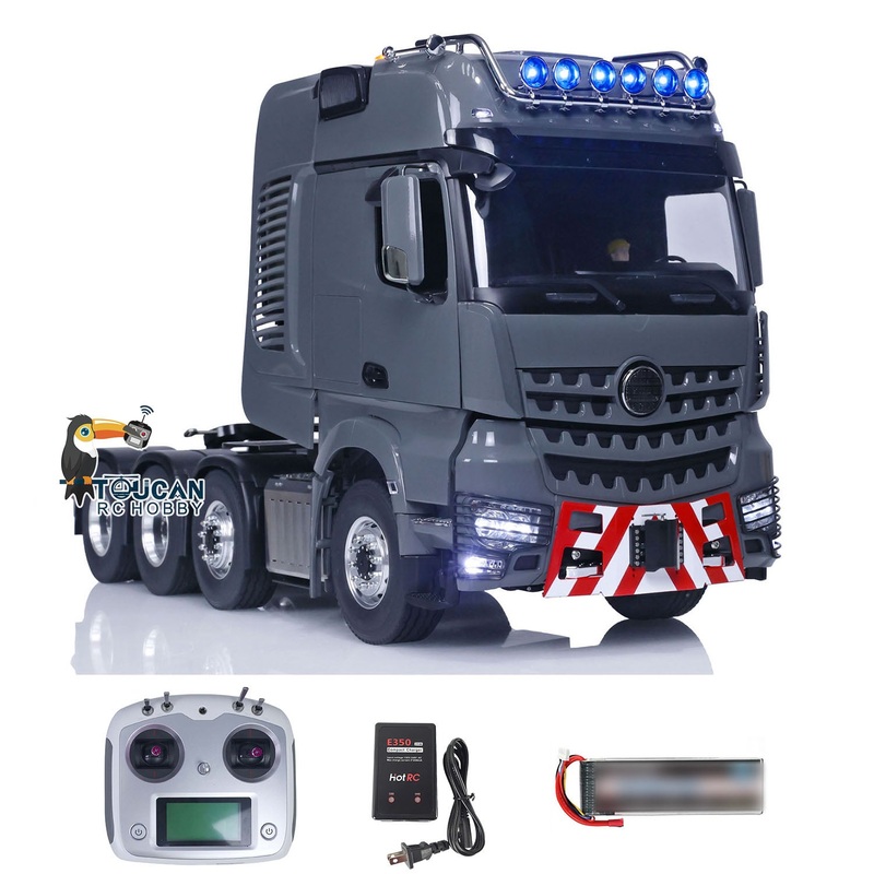 LESU 1:14 RC Tractor Truck Remote Controlled Car Painted Assembled Metal Chassis Hobby Model 1851 3363 Optional Versions Comes WITHOUT Battery & Radio System & Charger