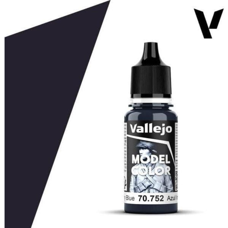 Vallejo Model Colour: #063 – Infantry Blue – 18 ml Matt Acrylic Paint