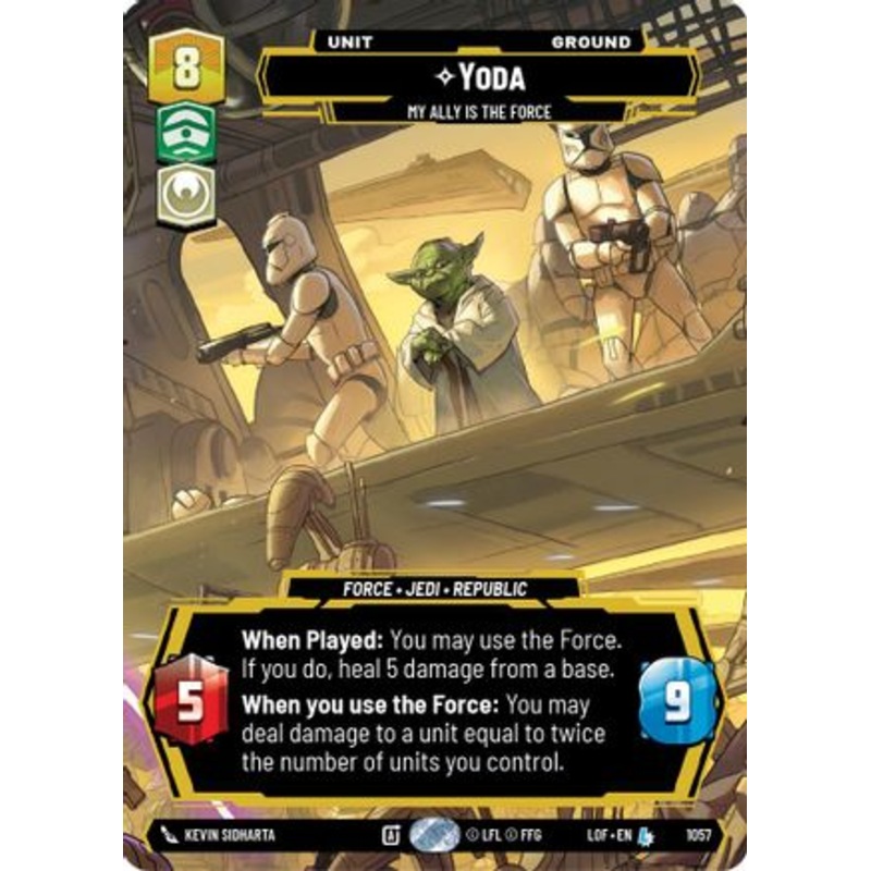 Yoda – My Ally is the Force (Prestige) (1057) – Legends of the Force Near Mint