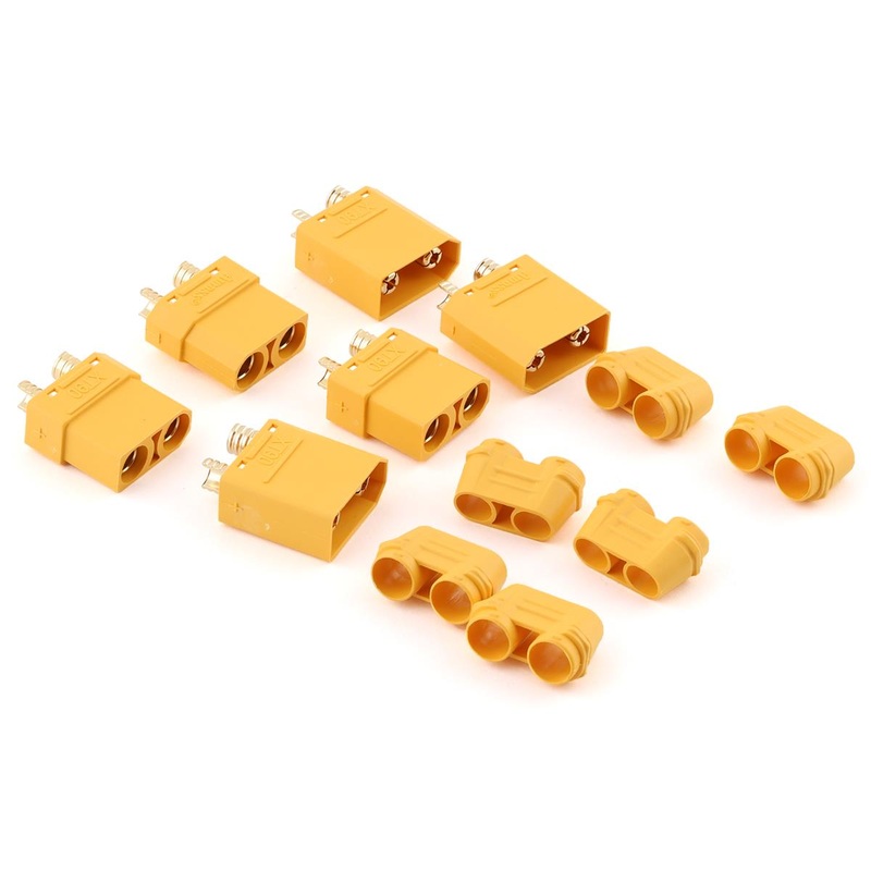 MCL4115 Maclan XT90 Connector (3 Female/3 Male) (Yellow)