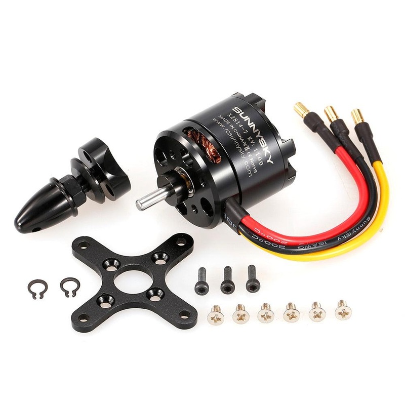 SunnySky 2814 X2814 900KV KV1100 KV1250 3-5S Brushless Motor for Believer UAV 1960mm RC Airplane Helicopter Fixed-wing Drone 2PCS KV900