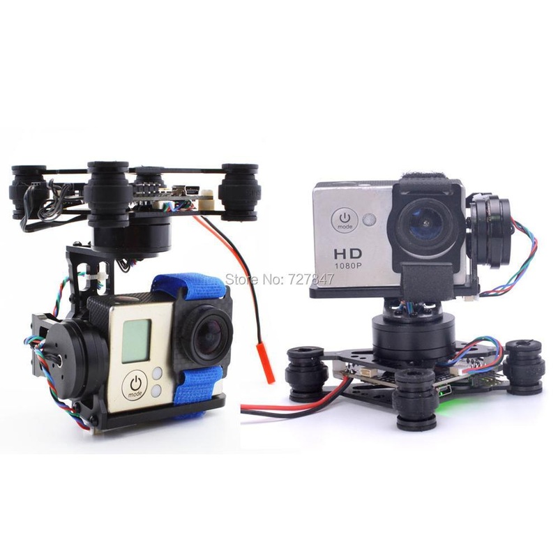 RTF 3 Axis 3Axis Brushless Gimbal – / 2204 2208 140kv Motor / Storm32 Controlller for Gopro 3 Runcam 3 Walkera X350 Version 1
