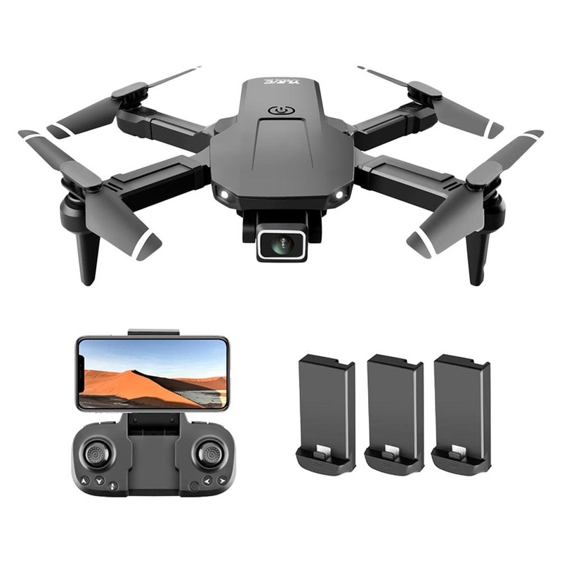YLR/C S68 Drone – 4K HD Aircraft 2.4GHz 4CH Foldable Quadcopter drone 4k profesional gps 10km Drone Black
